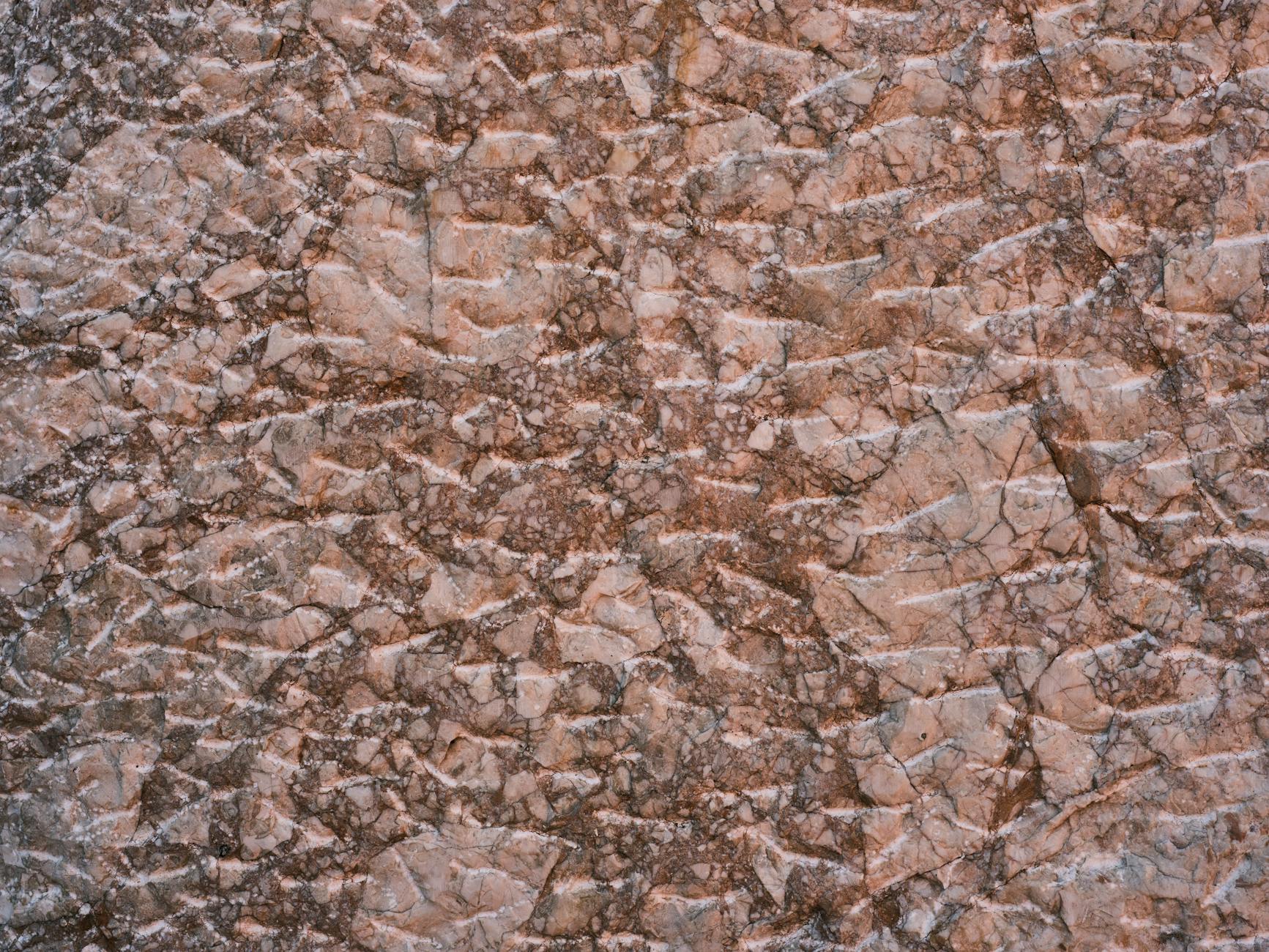 Red Rose granite slab